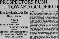 Los Angeles Herald, Volume XXXII, Number 86, 26 December 1904 — PROSPECTORS RUSH TOWARD GOLDF...webp