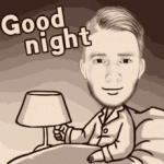 Guy saying good night.gif