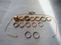 15 items gold and platinum 86.7 grams.webp