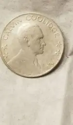 Calvin Coolidge token1.webp Calvin Coolidge token1.webp