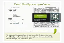 Viola J Mandigo in the 1940 Census.webp
