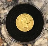 1848 5 gold coin front.webp