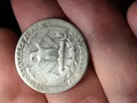 1946 Silver Washington Quarter - Back.webp