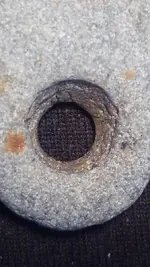 NativeAmericanPendantMaybe-BeachFind2020-FrontHoleCloseup2.webp
