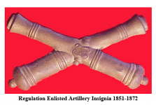 U S Army Artillery Insignia 1851 - 72.png