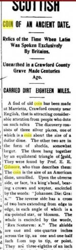 Scottish Coin found in Mound 1899.JPG