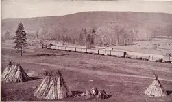 indian encampement near pendleton 1893.webp
