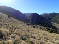 View of dike canyon gap above aditon Jim's long hike.jpg