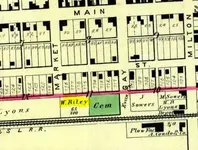 William & Harriet Riley 1874 map East Germantown.webp