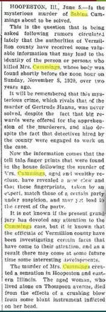 Cummings Sabina Attica Tribune June 6 1922 .webp
