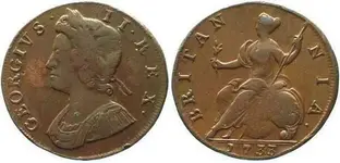 King George II Halfpenny.webp