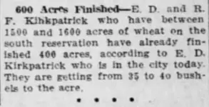 R.F. and E.D Kikpatrick harvest results.webp