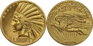 Double eagle pattern coin.jpg