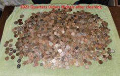 2021 Quarters Dimes Nickels after cleaning.jpg