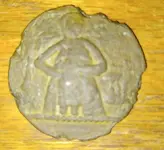 Dollar sized copper colonial coinage.webp