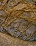 Liesegang Bands & Rings in Sandstone.webp