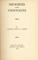 JasonW.James-Memories And Viewpoints book.webp
