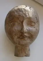 Wooden head 17th Century.webp