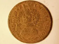 Field Marshall Wellington halfpenny token obv.webp