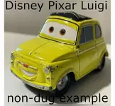 Disney Pixar Luigi non-dug Gimp.webp