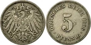 German 5 Pfennig Coin.webp