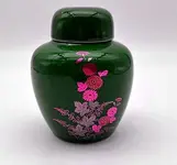Ceramic Japanese Ginger Jar with LidA .webp