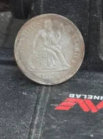 1876 Seated Dime.