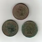 1863,1864,1891 Indian Head Cents.webp