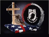 pow cross flag barbed wire.webp
