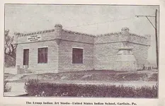 !Leupp Indian Art Studio School postcard, Carlisle PA.webp
