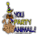 hapy birthday party animal.gif