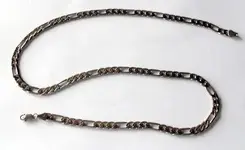 fine 2 24 inch figaro chain.webp
