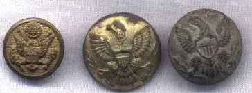 buttons_US-Army-eagles_20th-Century-and-1875to1902-and-1854to1874_photobyBigcypresshunter.webp
