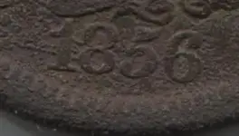 1856 Large Cent - die crack 001.webp