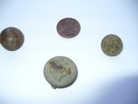 3 old buttons and penny X(little blurred).JPG