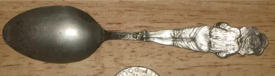 Ostrich Farm Jacksonville, Fla souvenir spoon back side.webp