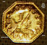 Back of dad\'s gold coin.JPG