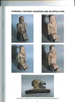 hopewell figurines and effigy pipe.webp