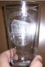 Log Cabin Pint Glass.webp