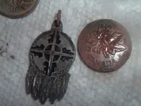 native amer. pendant and King George.webp