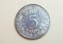 1970 5 Mark (obverse).webp