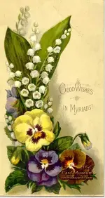 One of the first American Christmas cards.webp