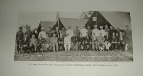 Official Group at NY Monument Commision Camp Gettysburg 1913.webp