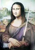 MONA LISA THE POOL SHARK.webp