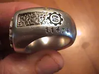 46 G silver Company ring w serial #.webp
