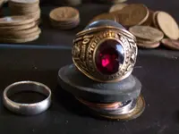 1971 school ring 10k .925 silver ring.webp