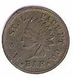 Packet token obverse.webp