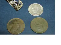 Silver Dime and Wheats Front.webp