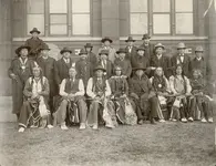 Arapaho and Cheyenne Delegation to Washington - 1899.webp