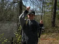 Eans first fish today.webp